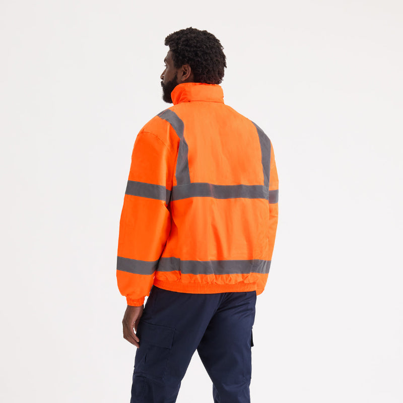 Uneek UC804 High Visibility Bomber Jacket