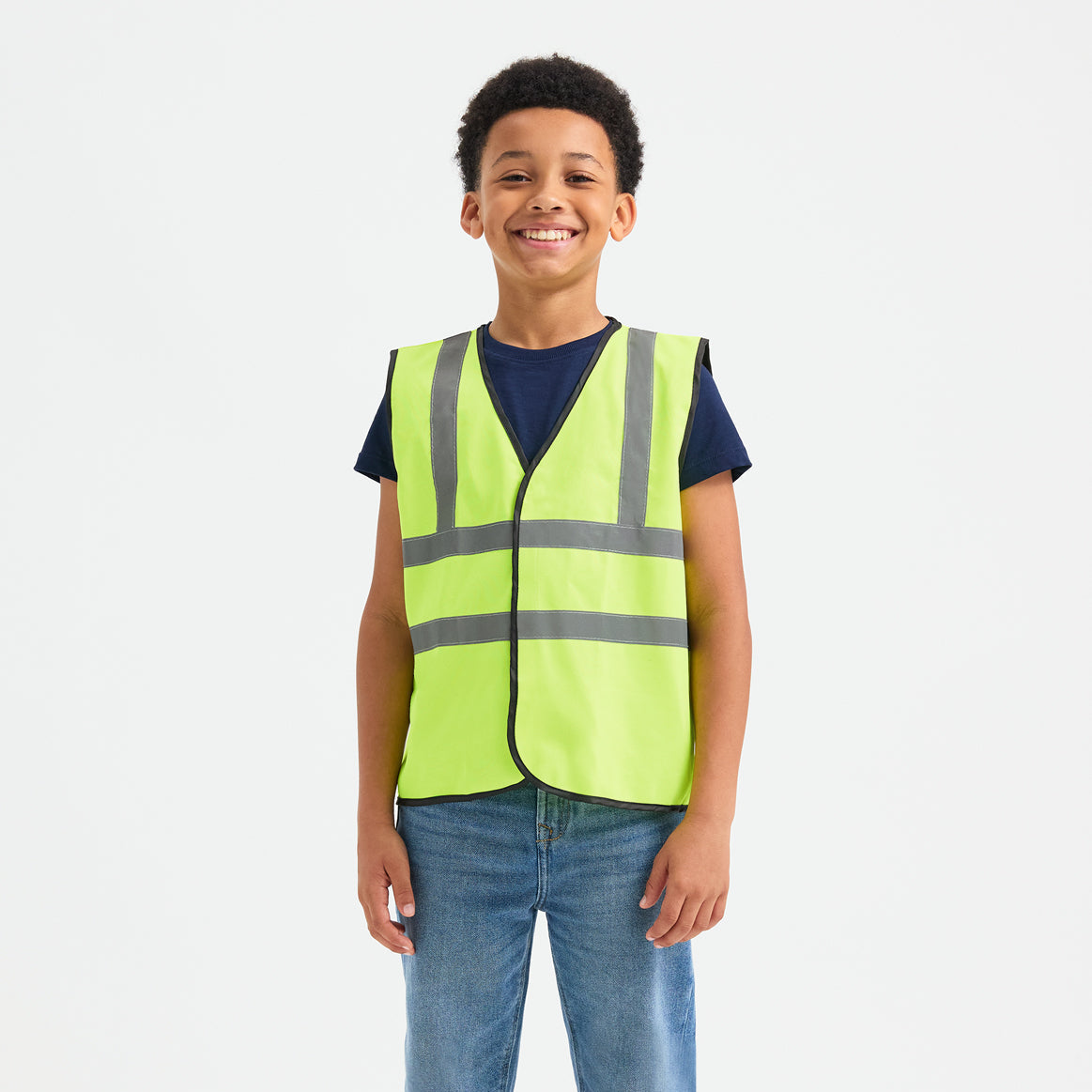 Uneek UC806 Childrens Hi-Viz Waist Coat Hi Vis Vest Kids