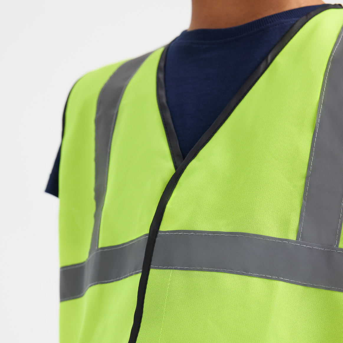 Uneek UC806 Childrens Hi-Viz Waist Coat Hi Vis Vest Kids