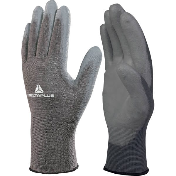 Delta Plus Lightweight PU VE702PG Gloves - PPE Work Solutions