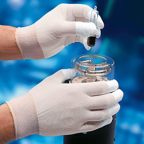 Showa B0600 Top Fit Gloves Work PU Grip White