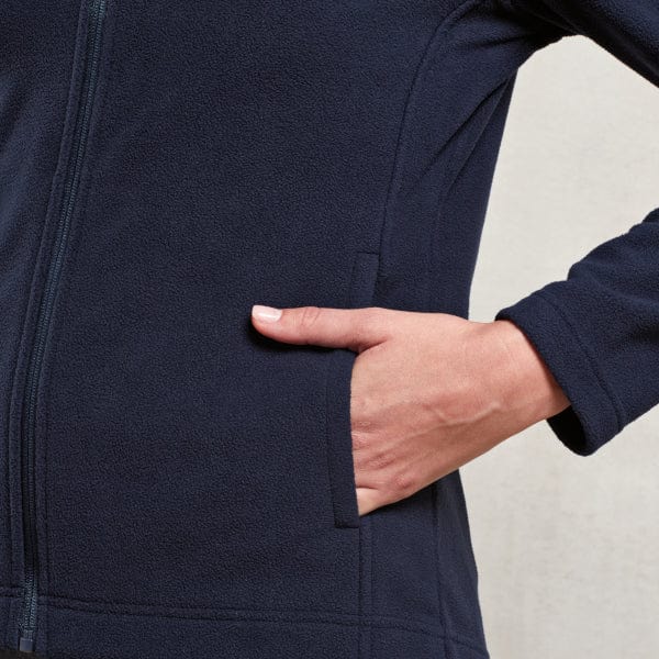 Premier PR832 Women’s ‘Recyclight’ full-zip microfleece