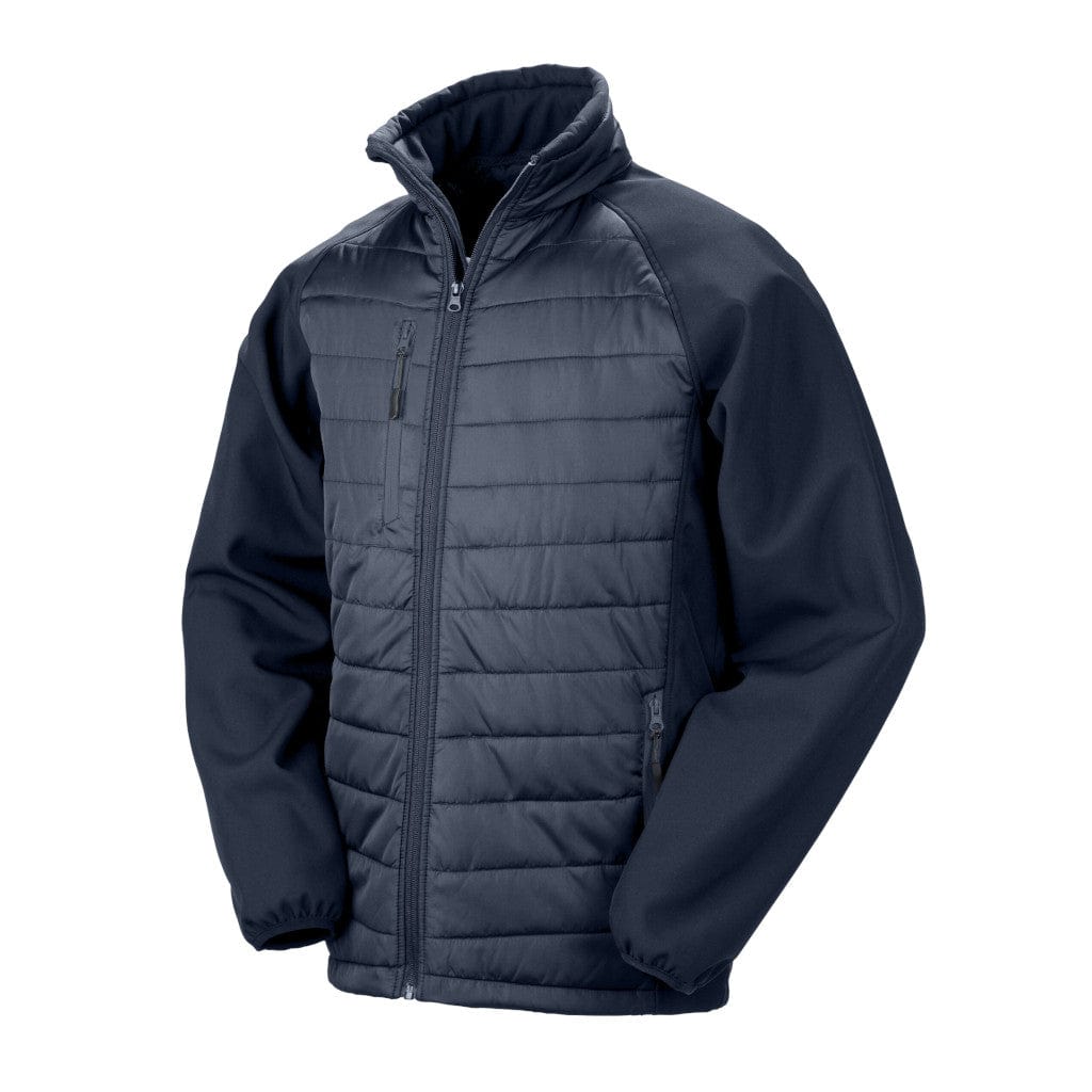 Result Compass Men&#39;s Padded Softshell Jacket