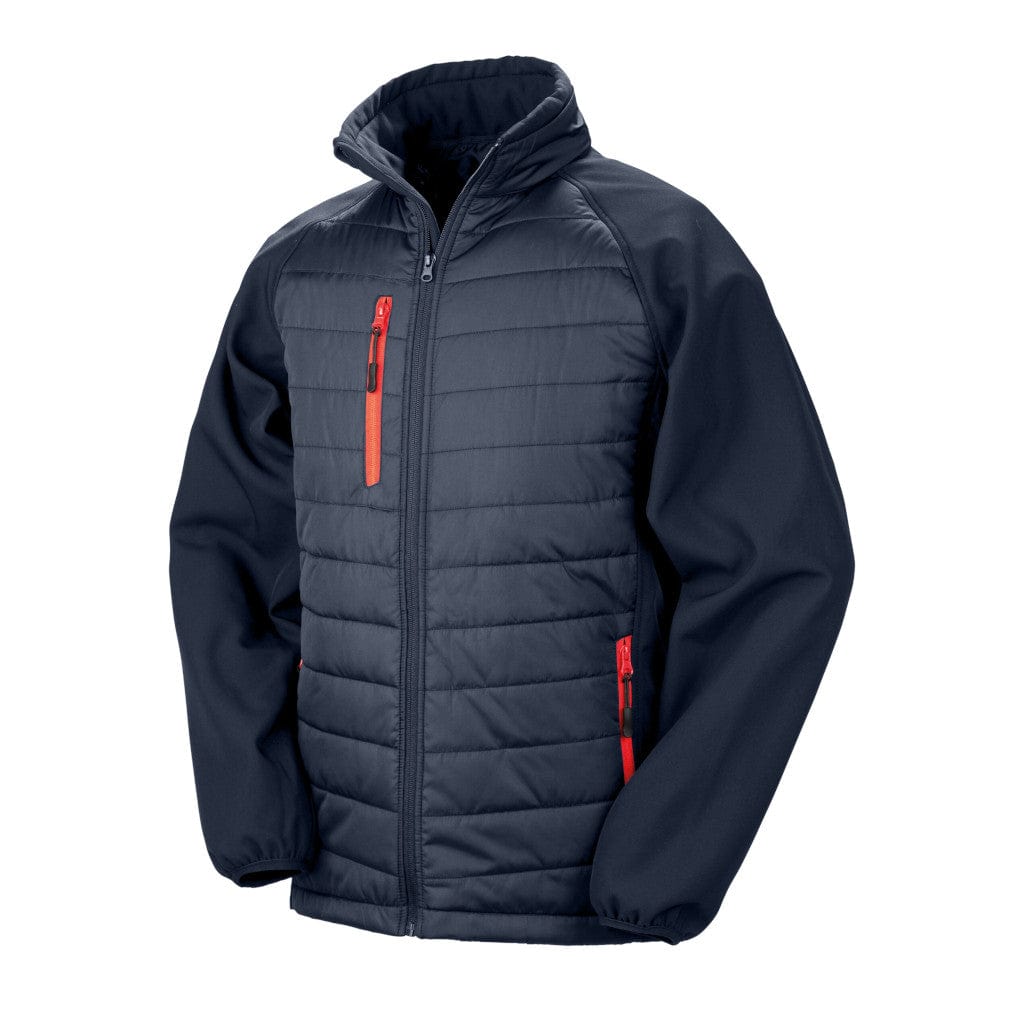 Result Compass Men&#39;s Padded Softshell Jacket