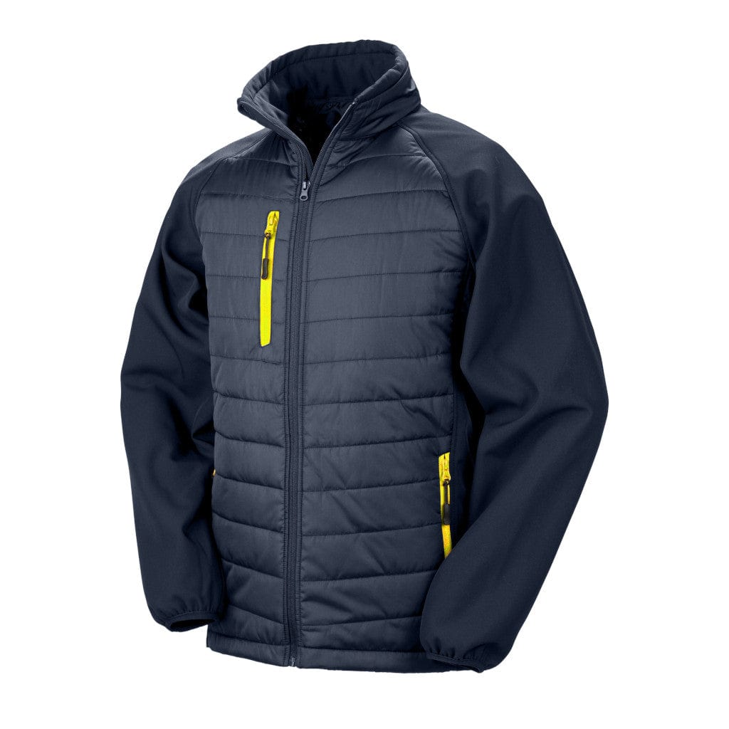 Result Compass Men&#39;s Padded Softshell Jacket