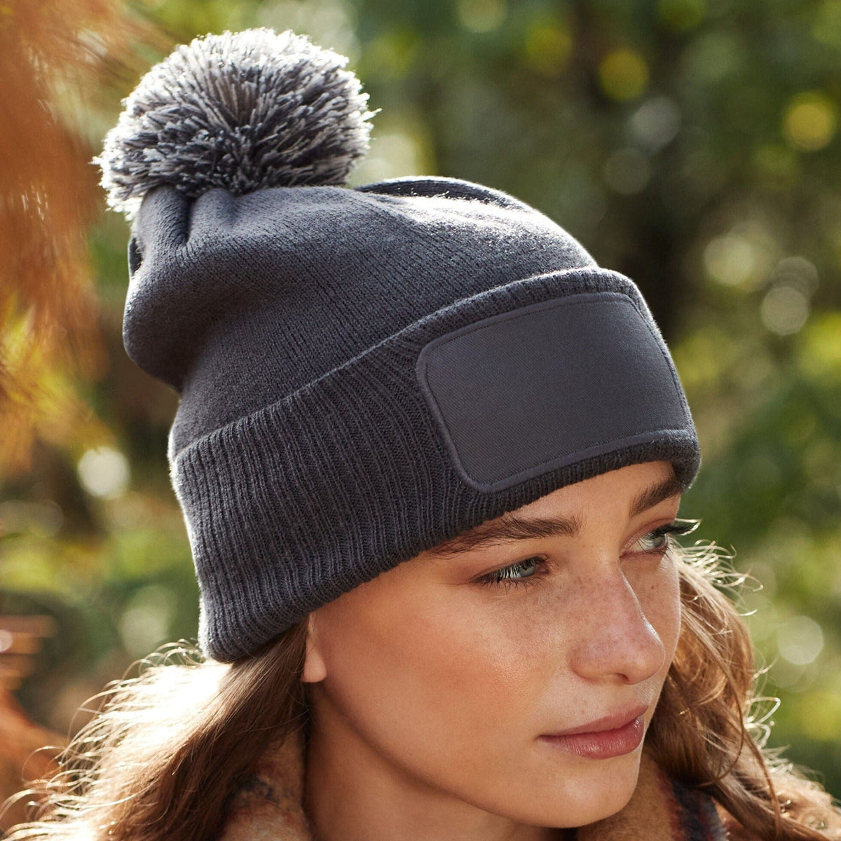 CAPPELLO A BOBBLE BEECHFIELD - Beanie Pom Pom ombreggiato CAPPELLO A BOBBLE BEECHFIELD - Beanie Pom Pom ombreggiato