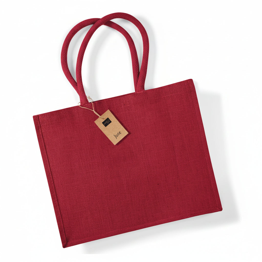 Westford Mill W407 Classic Jute Shopper