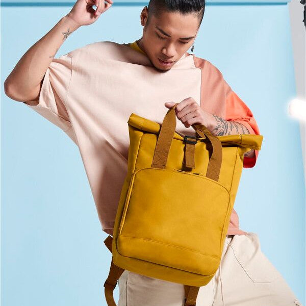 BagBase BG118 Twin Handle Roll-Top Backpack