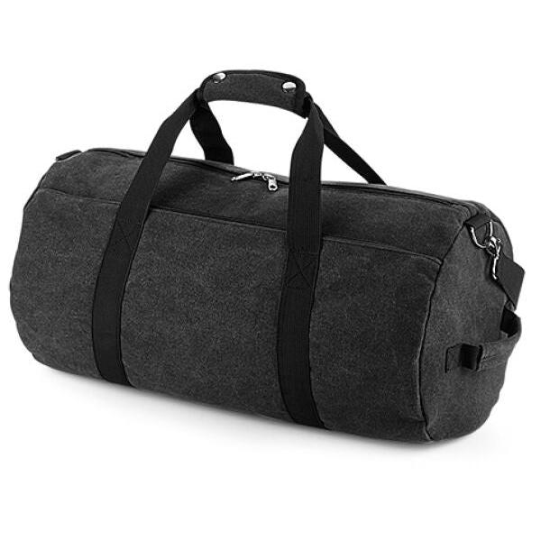 BagBase BG655 Vintage Canvas Barrel Bag