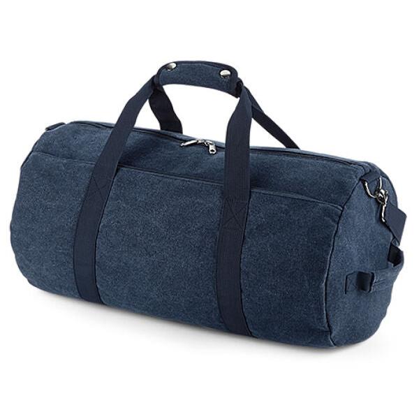 BagBase BG655 Vintage Canvas Barrel Bag