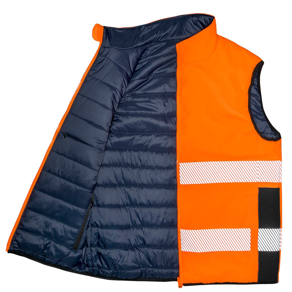 Result Safe-Guard Reversible Soft Padded Safety Gilet R332X