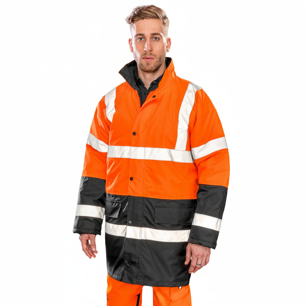 Result Safe-Guard Motorway 2-Tone Safety Coat R452X