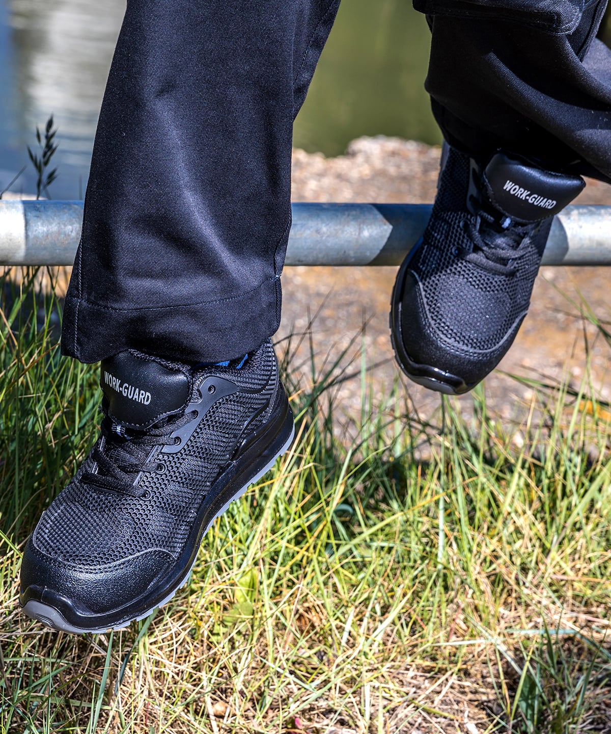Result Work-Guard Unisex All Black Safety Trainer