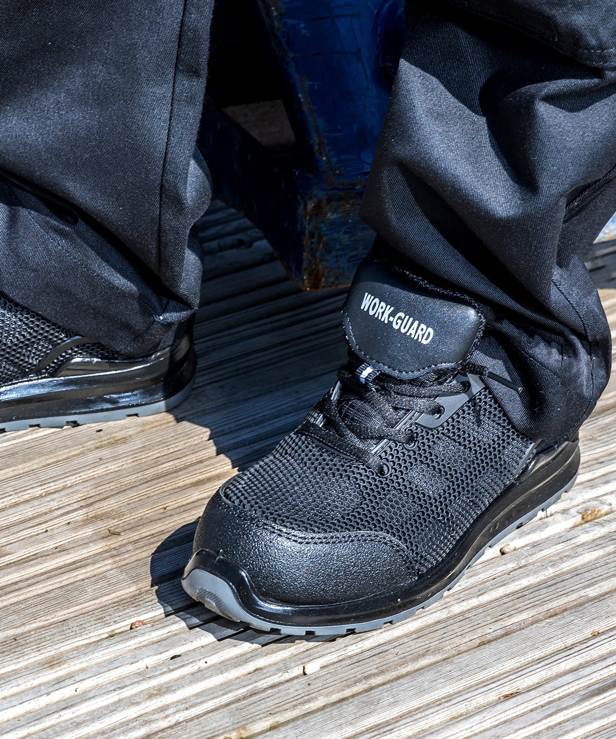 Result Work-Guard Unisex All Black Safety Trainer