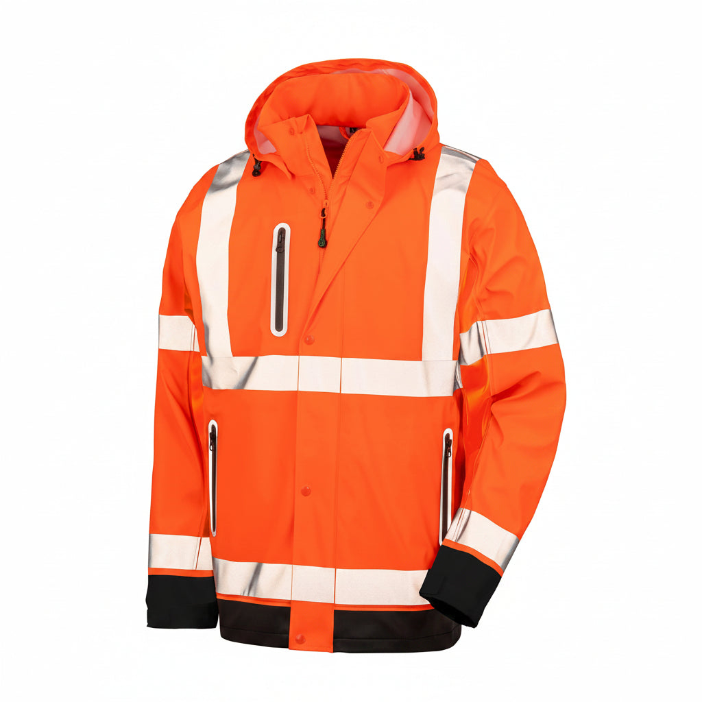 Result Heavy Duty Prism PU Safe &amp; Dry Jacket With Recycled Backing R507X