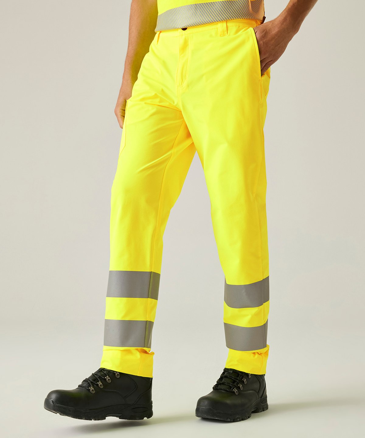 Regatta Hi Vis Pro Contract Stretch Action Trousers