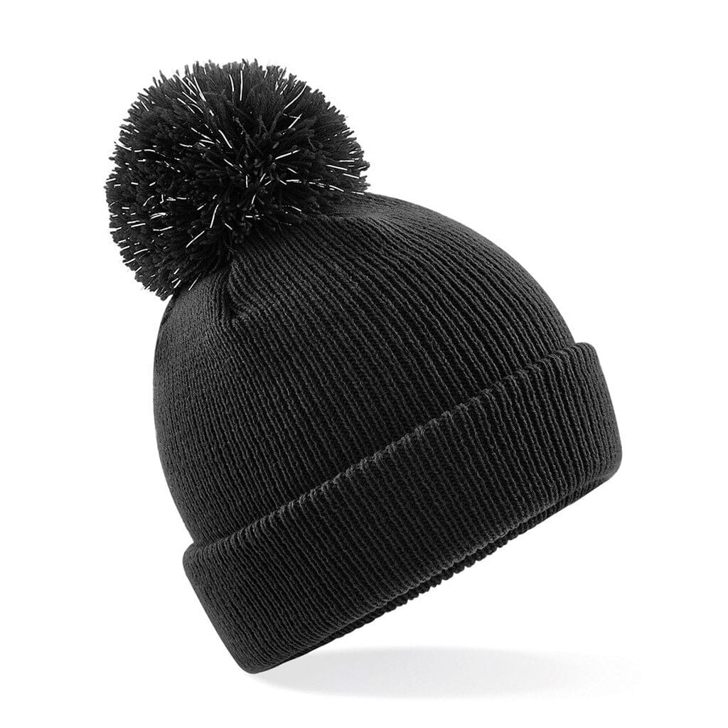 Beechfield Junior Reflective Bobble Beanie