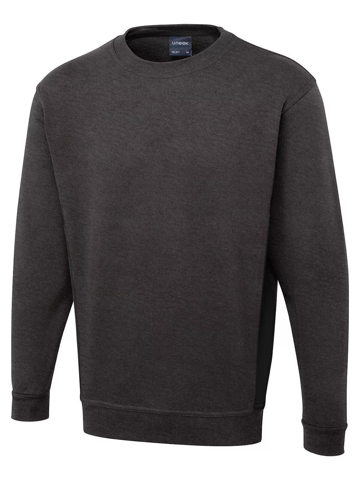 Uneek UC217 Two Tone Crew Neck Sweatshirt