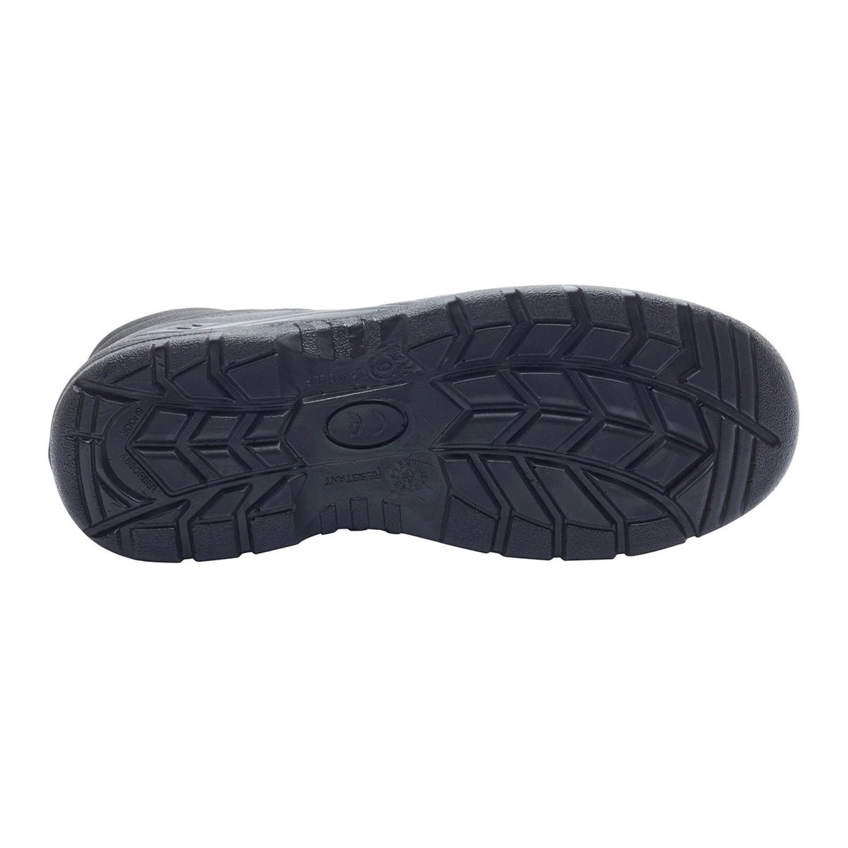 Black Chukka Safety Synthetic Leather Work Boots
