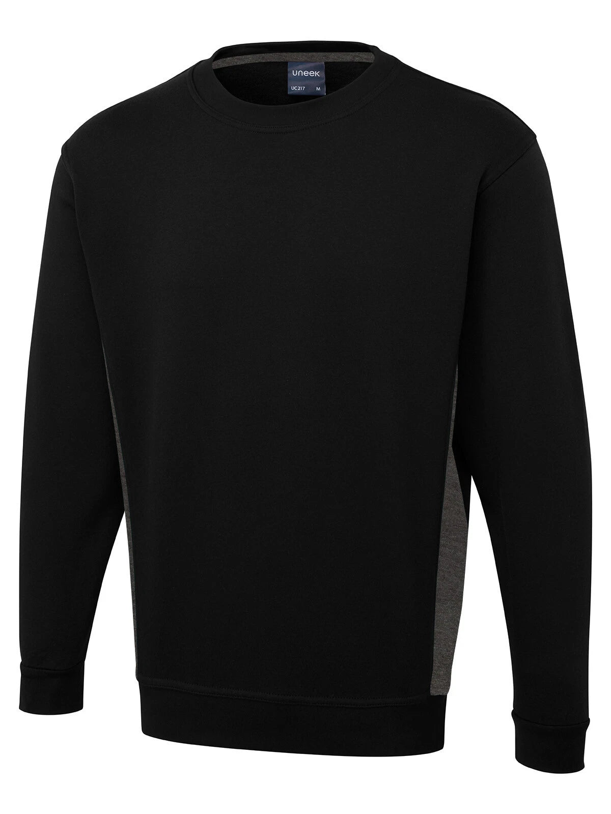 Uneek UC217 Two Tone Crew Neck Sweatshirt