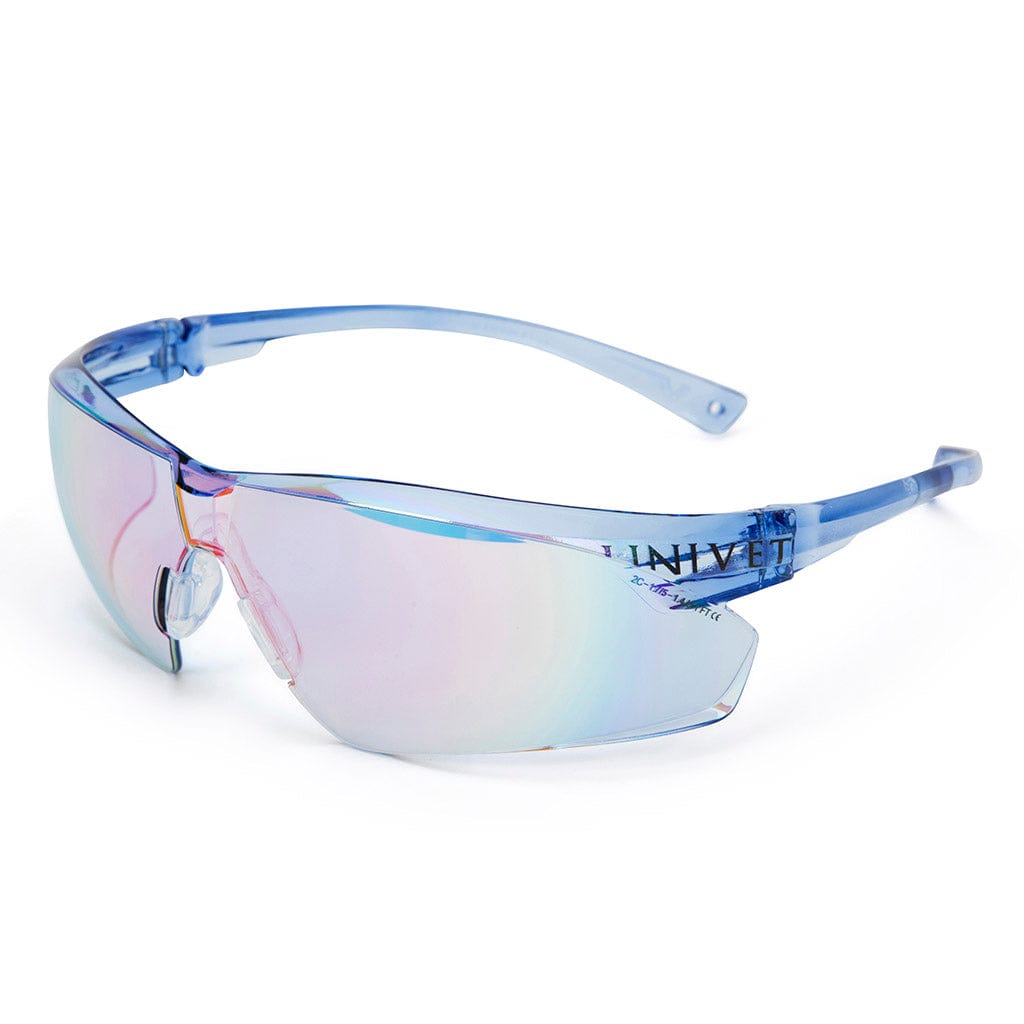 Univet 505 Blue Lens Safety Glasses
