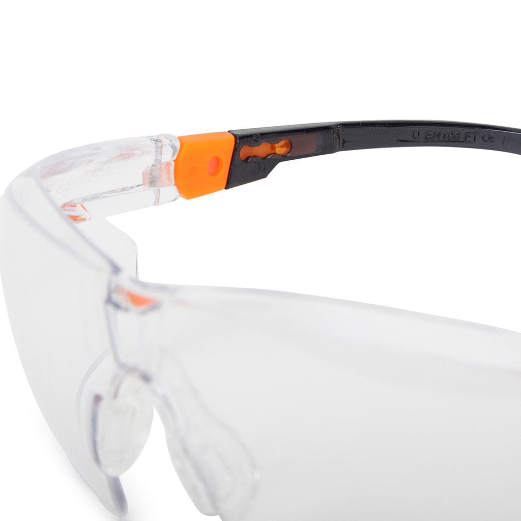 Univet 506 Ladies Safety Glasses with Clear Lens Close Up