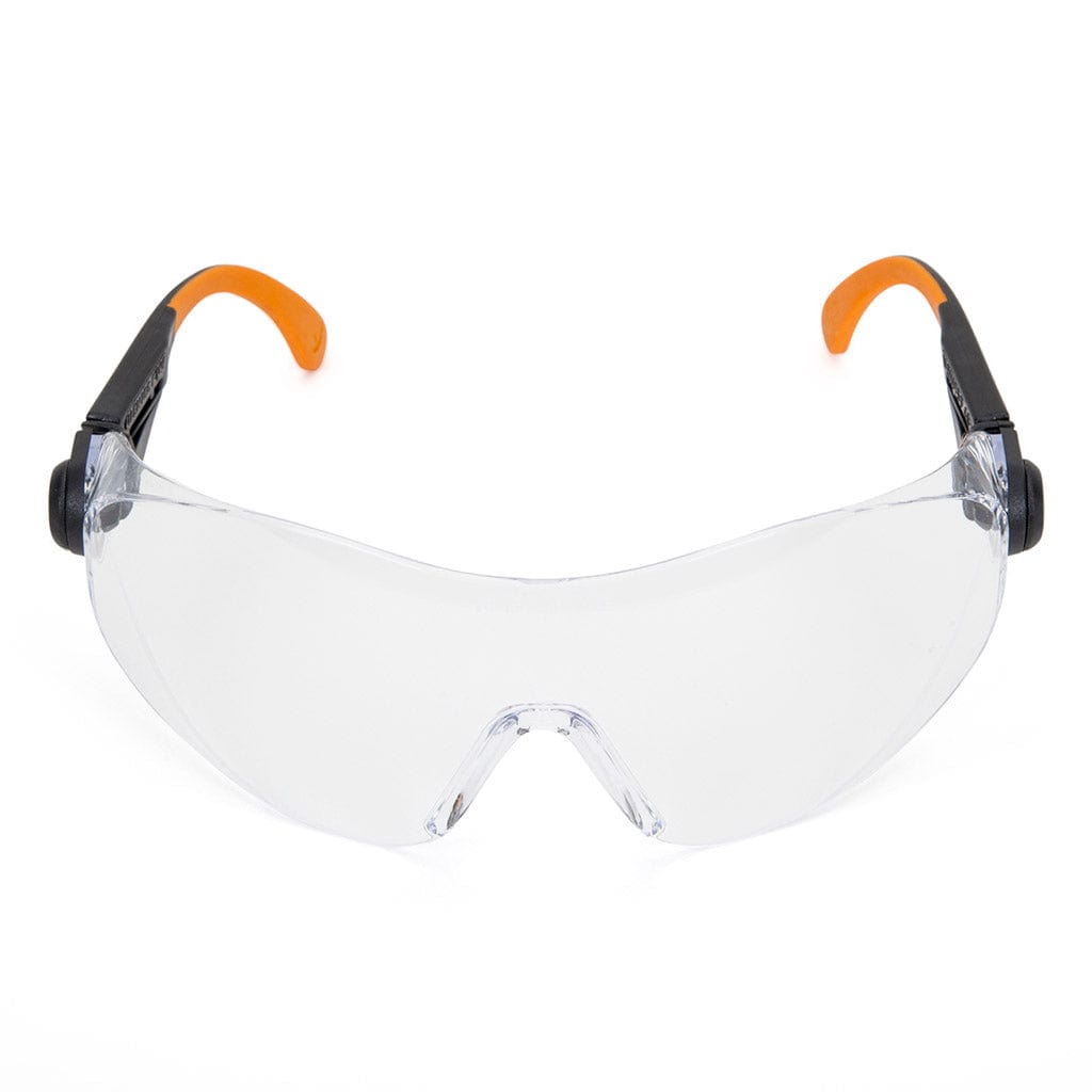 Univet 529 Anti Scratch PLUS+ Safety Glasses Clear Lens