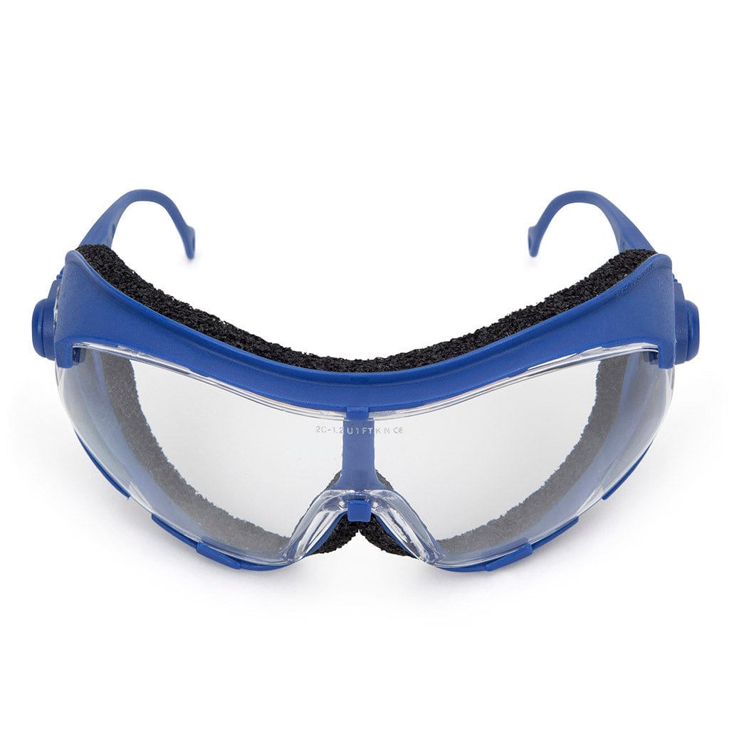 Univet 543 Hybrid Goggles / Glasses Clear Lens & Neck Cord