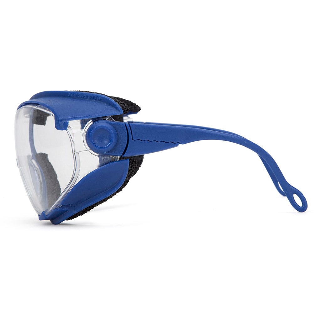 Univet 543 Hybrid Goggles / Glasses Clear Lens & Neck Cord