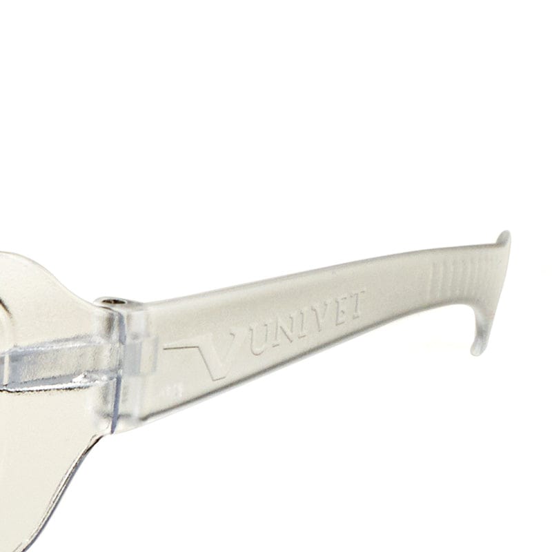 Univet 553Z Zero Noise Safety Glasses Anti Glare Lens 