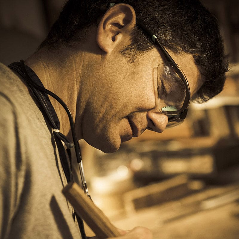 Univet 5X3 High Technology Safety Glasses Clear Lens 