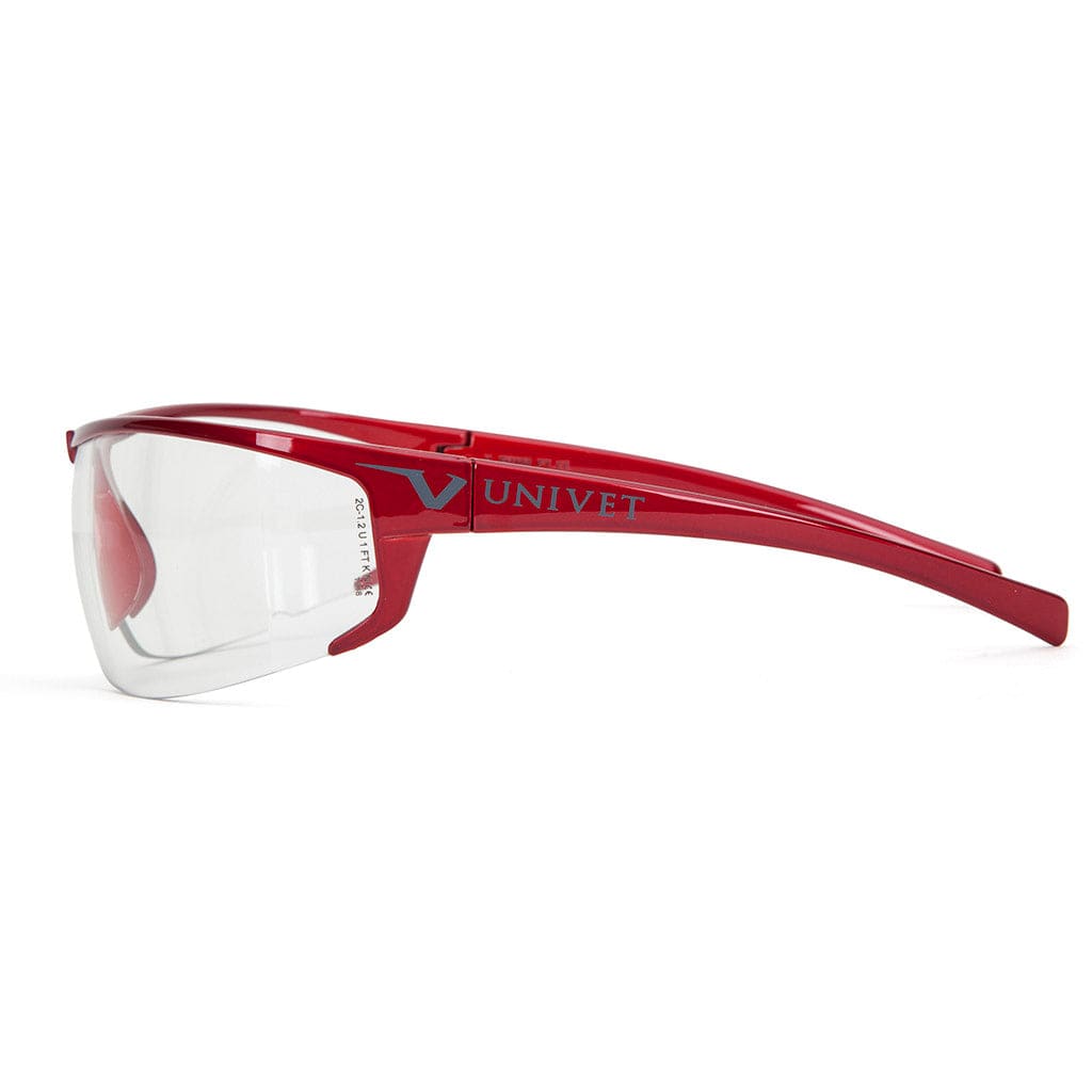 Univet 5X4 Italian Style Safety Glasses Clear Lens