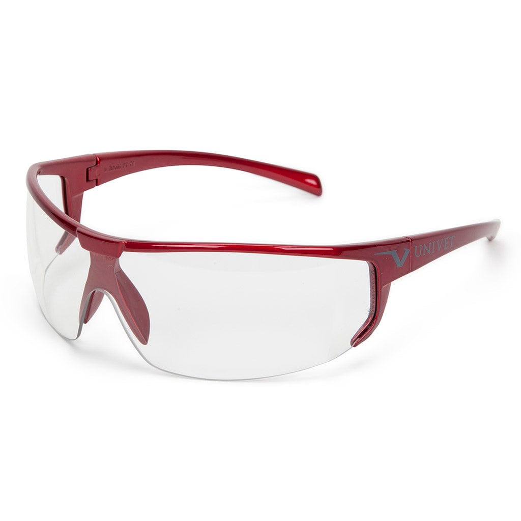 Univet 5X4 Italian Style Safety Glasses Clear Lens