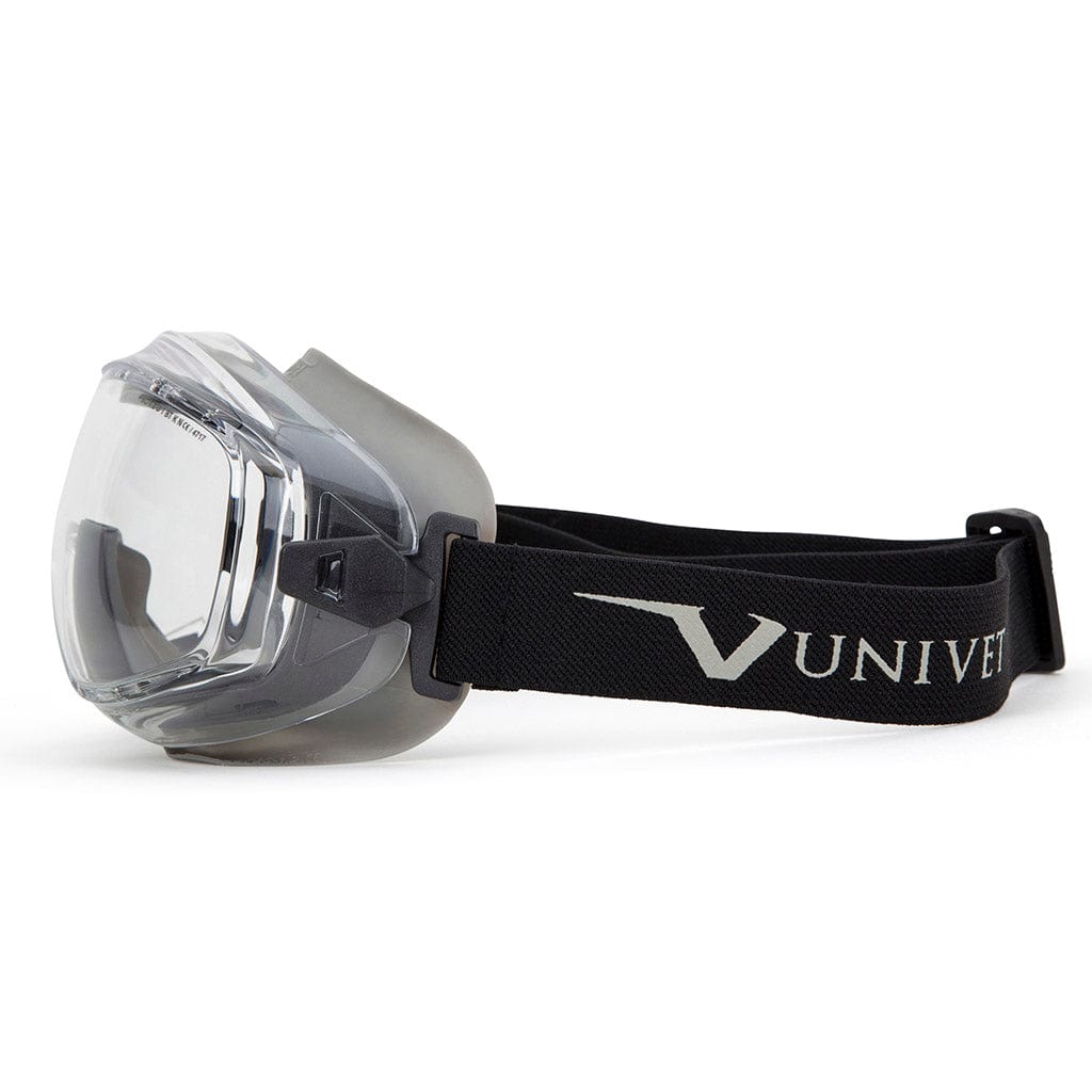 Univet 620 Ski Style Safety Goggles Clear Lens