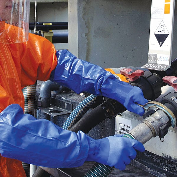 Showa 690 Gloves with Long Arm Safety Protection