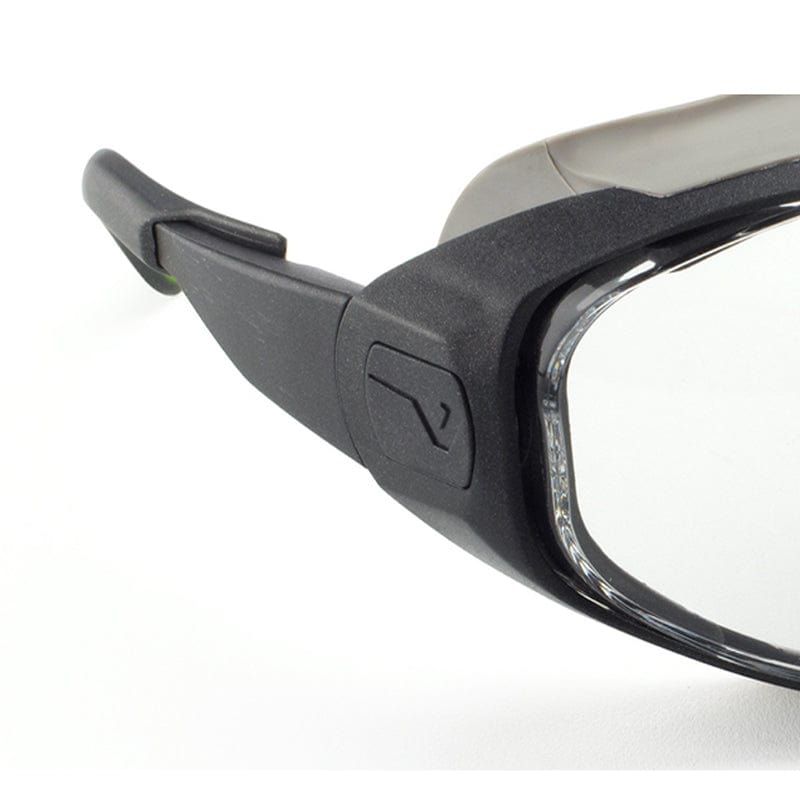 Univet 6X1 Perfect Hybrid Safety Glasses Goggles Clear Lens 