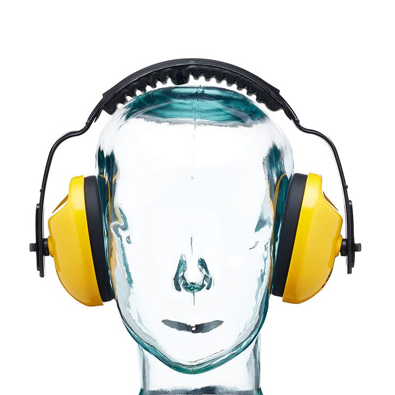 Blackrock Yellow Comfort Headband Ear Defenders 25db 