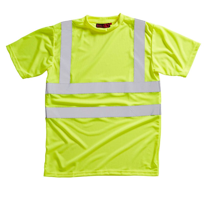 Blackrock Hi Vis T Shirt Crew Neck Hi-Vis Yellow