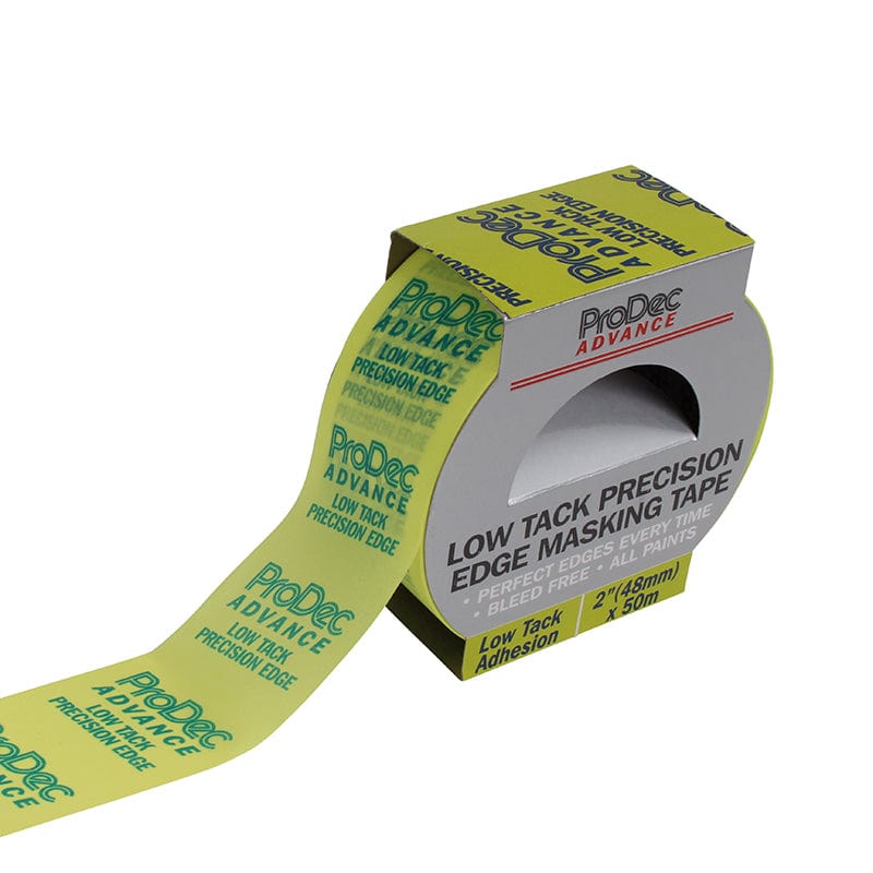 ProDec Advance 48mm x 50m Low Tack Precision Edge Masking Tape 