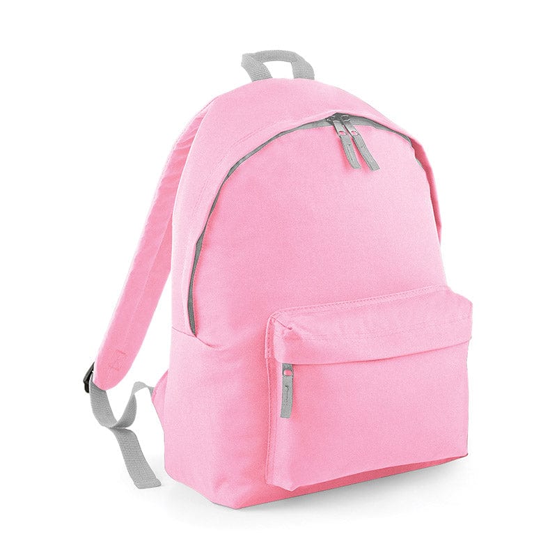 BagBase BG125J Junior Fashion Backpack Classic Pink / Light Grey