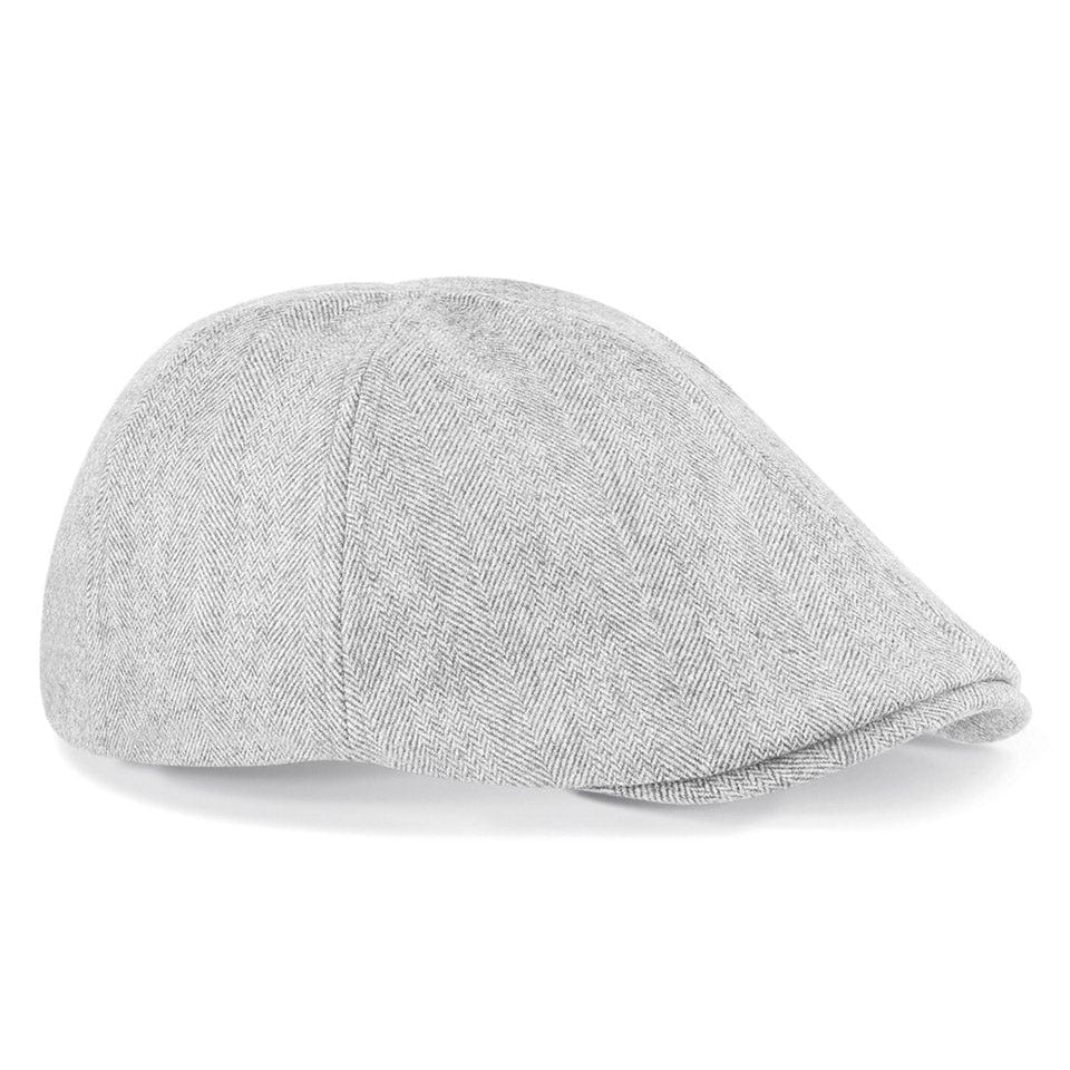 B622 Light Grey Flat Cap