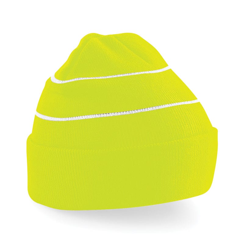 Beechfield Enhanced-Viz Beanie Fluorescent Yellow
