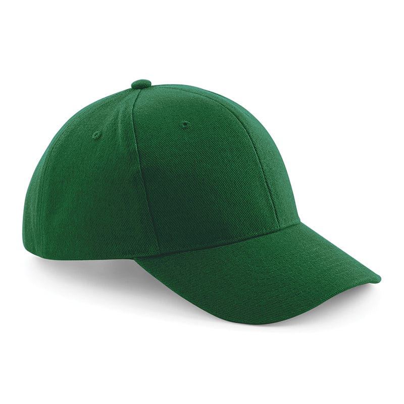 Beechfield Pro-Style Heavy Brushed Cotton Cap Forest Green
