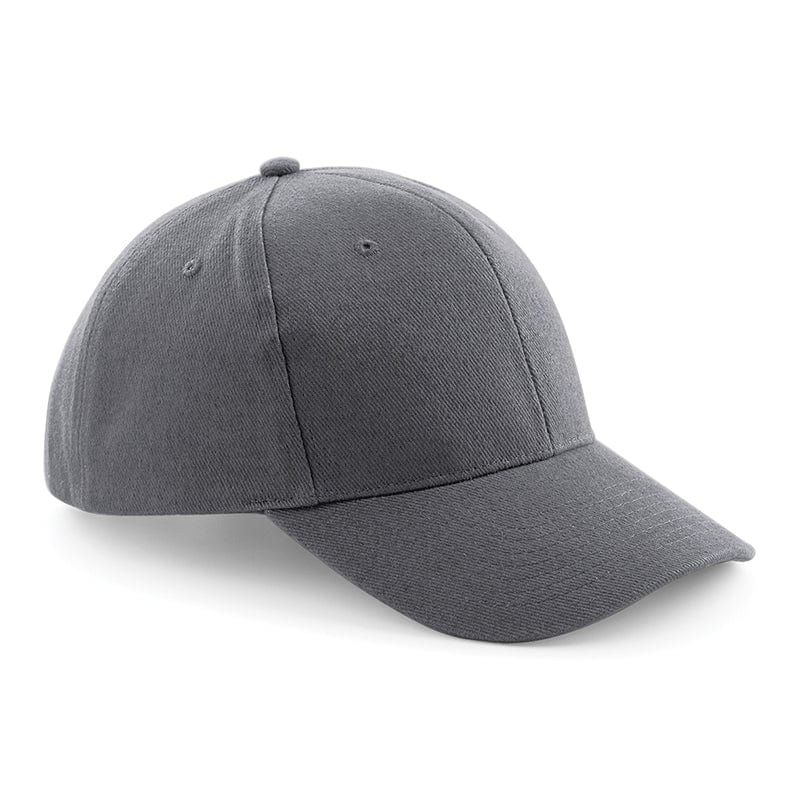 Beechfield Pro-Style Heavy Brushed Cotton Cap Graphite Grey