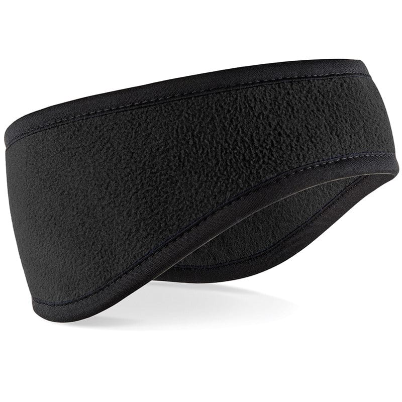 Beechfield Suprafleece Aspen Headband Black