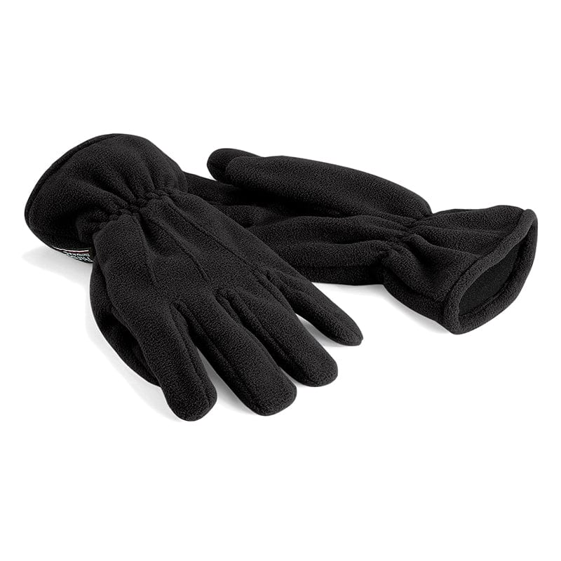 Beechfield Suprafleece Thinsulate Gloves Black
