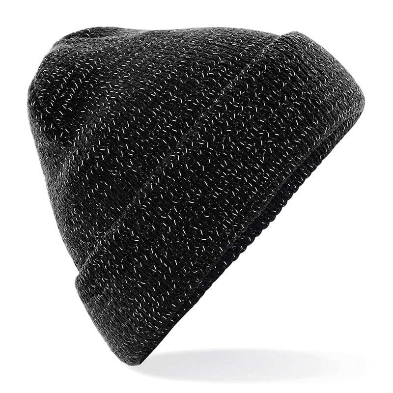 Beechfield Reflective Beanie Black