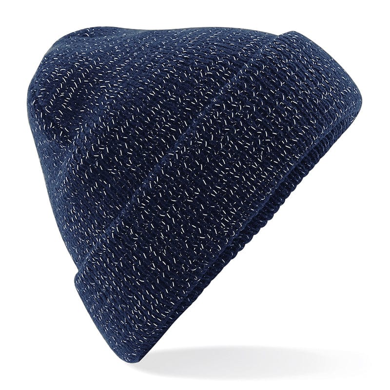 Beechfield Reflective Beanie French Navy
