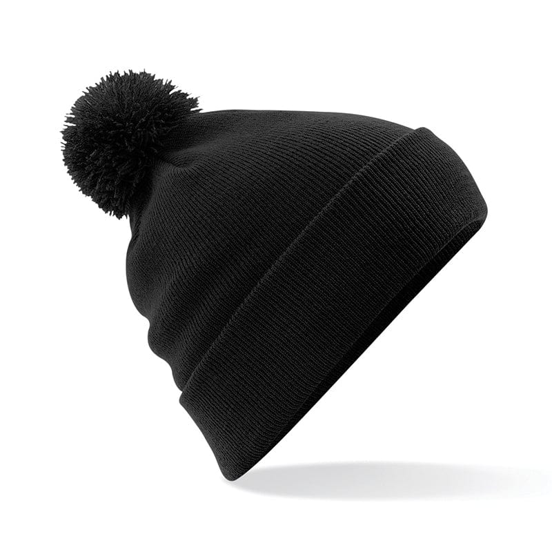 Beechfield Original Pom Pom Beanie Black