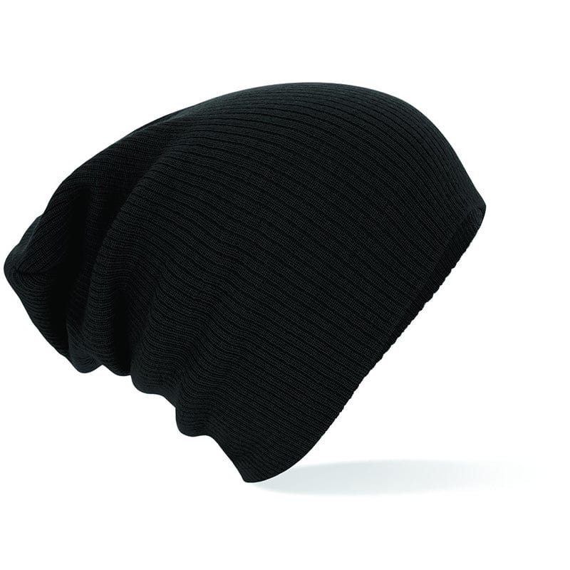 Beechfield Slouch Beanie Black